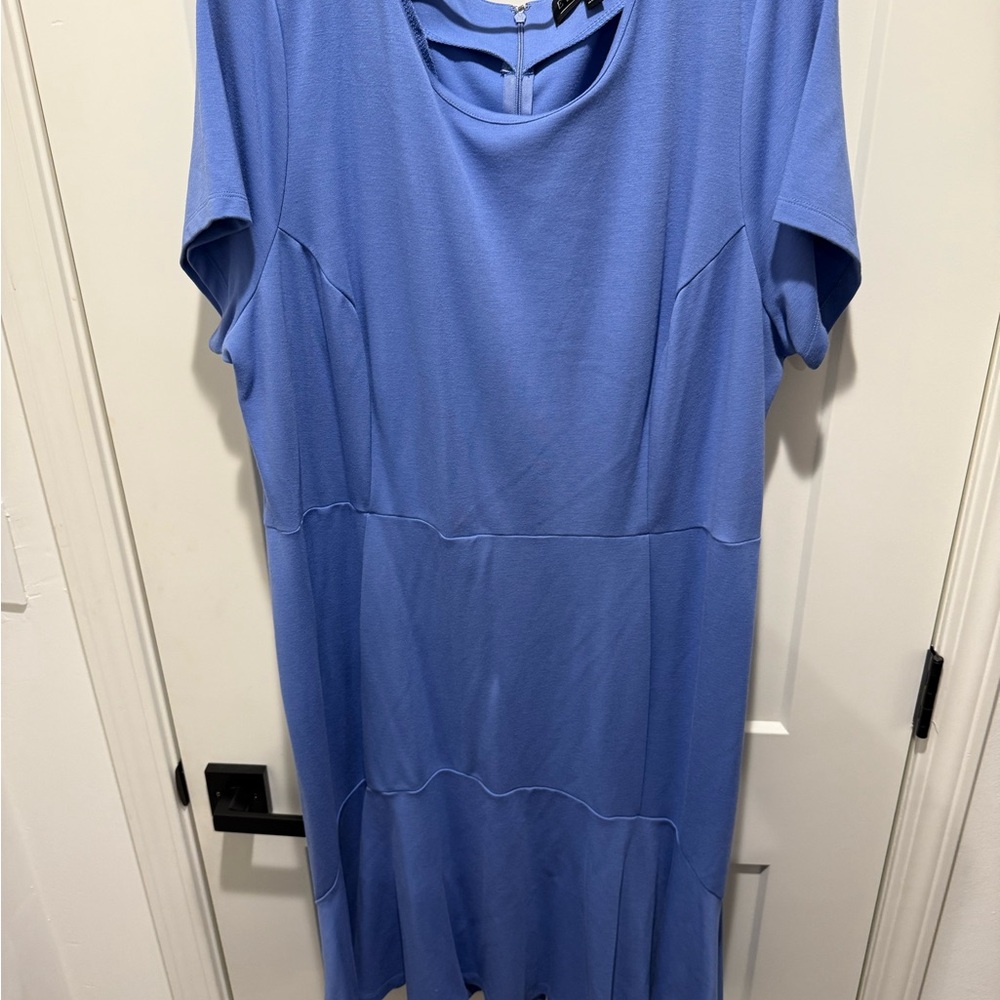 PreLoved Eloquii periwinkle blue dress